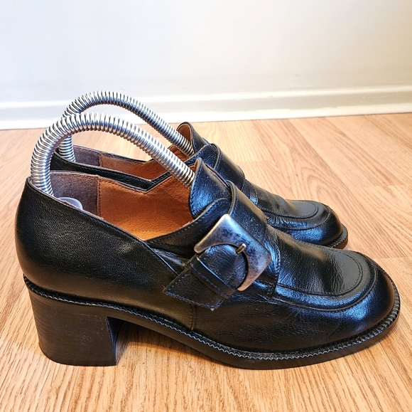 May Fair Women's Casual Block Heel Black Shoes Size EU 37. - Picture 9 of 11